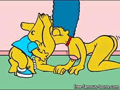 Simpsons family sex