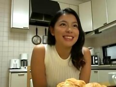 Mari Aikawa Asian Teen In Lingerie Takes Big Black Cock