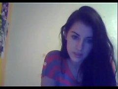 Amazing teenager on skype