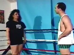 Thea Bennington wrestling attack