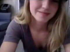 Awesome blonde webcam
