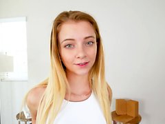 Casting Shy Petite Teen Riley Star With Hairy Bush
