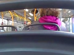 Real Public Bus Blowjob Lena Loch