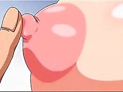 Lucky guy sucking the big boobs - anime hentai movie