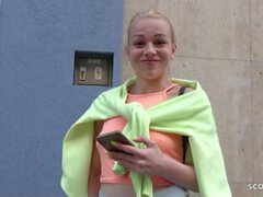 german scout - tiny girl rebecca black pickup and raw fuck