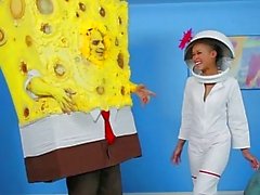 Sandy Knows How to Harden SpongeBob - SpongeKnob Square Nuts SC1