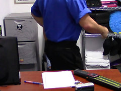 ShopLyfter - Sexy Teen Shoplifter Blows Security Guard