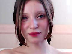 Brunette Solo Webcam Masturbation