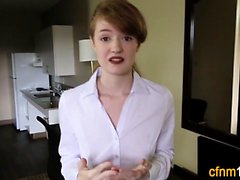 Cfnm ginger teen jizz pov