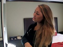 Addyson admits shes a big tit submissive