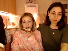 Horniest Amateur 19yo College Teen couple fucking on Webcam