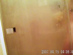 Hidden cam shower vids amaing teen at shower