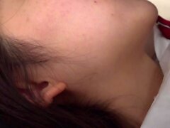 Amateur Japanese teens exposed playing