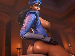 Overwatch young Ana Amari shows how its done
