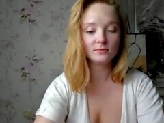 Solo Amateur Blonde Teen Homemade Pussy Masturbation