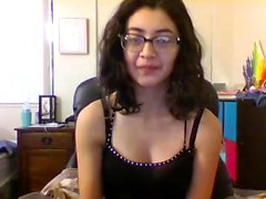 amateur luna latin playing on live webcam