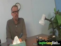 Watchung my daughter getting fucked by black cock 27