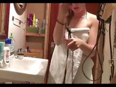 Shower spy, spying hidden cam shower, spycam blonde teen bathroom
