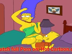 Simpsons Porn #1 Bart fuck Marge Cartoon Porn HD