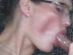 German amateur milf with glasses meet user for Porn ride