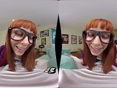 Cute Nerdy Girl Loves Anal Sex!