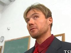 Hot blonde Schoolgirl fucked by her heartthrob teacher