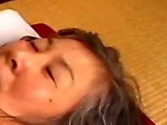 Granny japanese is fuck by young man