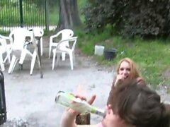 Amateur blonde teen casi james outdoor hardcore pounding