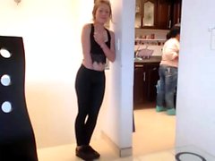 blonde amateur teen showing on webcam for her boyfriends