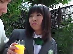 Amateur Japanese teen gives blowjob Uncensored
