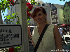 Public ass flashing by Jeny Smith in Cologne