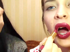 Lipstick lesbians indian, russian teen lesbian new, sexy dark lips