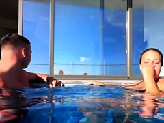 Underwater Sex with Curvy Teen - German Holiday Fuck