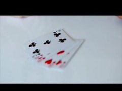 Strip poker makes 2 girls horned up to fuck