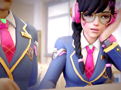 Hmv, overwatch dva hmv, sfm compilation