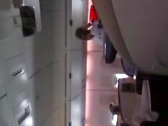 Daring & Horny Girl masturbates for real in an airplane! umyq