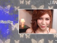 Lewd whore sucks on cam