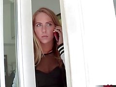 Slutty Step Daughter, Carter Cruise, Opens Her Ass for Step Mom