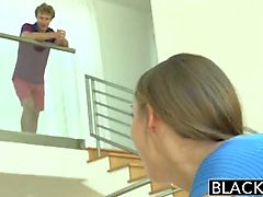 BLACKED Brunette Teen vs BBC