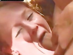 Cute teen fucked hard in her mouth and pussy