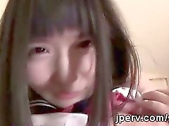2 pervs take advantage of an innocent Japanese schoolgirl