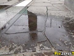 Asians spied on peeing and leaving puddles