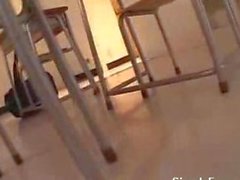 Asian schoolgirl fucked in coffeeeshop