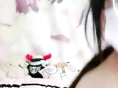 Pretty Japanese teen solo masturbation Uncensored