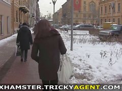 Tricky Agent - Tricked into casting fuck