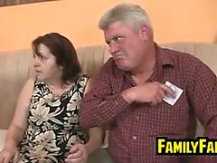 Teen Fucked By Her Fat Father In Law